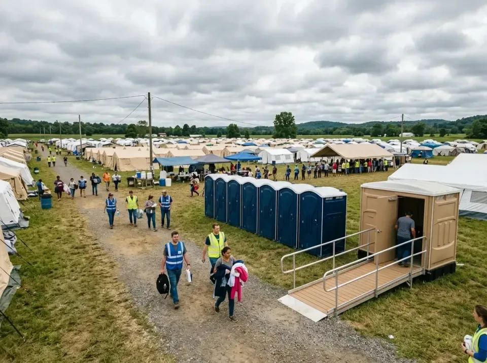 disaster-relief-camp-restrooms-010 — frequently asked questions, Dumpster & Portable Bathrooms Rental in Parksdale, CA
